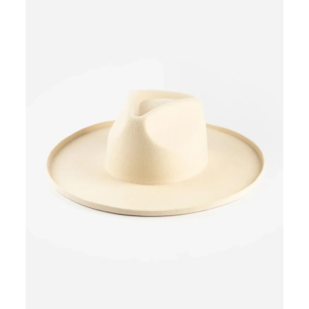 *Brand New* Two Roads Five Points Wide Brim Fedora Hat - Silver Grey